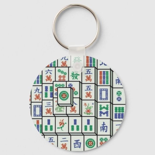 mahjong sleutelhanger (Voorkant)