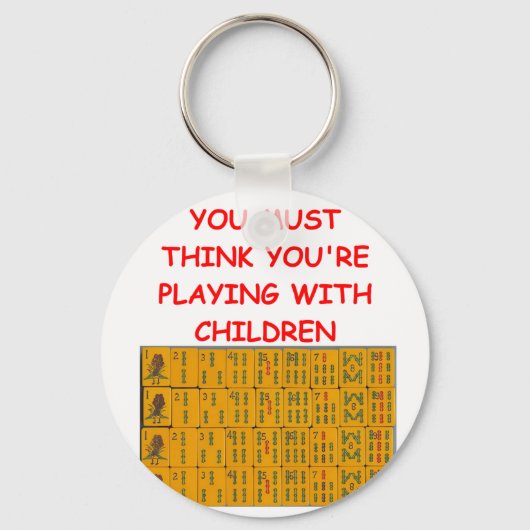mahjong sleutelhanger (Voorkant)