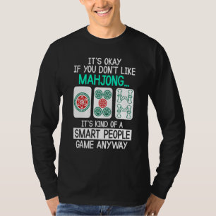 Mahjong Smart T-shirt China game voor mannen