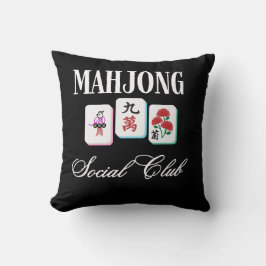 Mahjong Sociale Club  Kussen