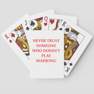MAHJONG SPEELKAARTEN