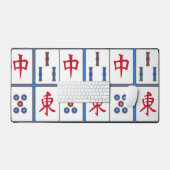 Mahjong spel Tegels Design Desk Mat (Keyboard & Muis)