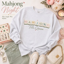 Mahjong Tegel Koningin Schattig