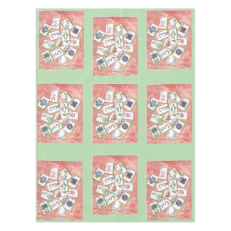 Mahjong tegel tafelkleed