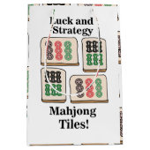 Mahjong Tegels Luck Strategy Player Fans Medium Cadeauzakje (Voorkant)