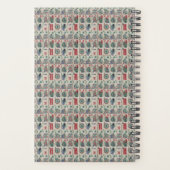 Mahjong Tegels Pattern Personalized Planner (Achterkant)