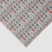 Mahjong Tegels Pattern Tissuepapier (Detail)