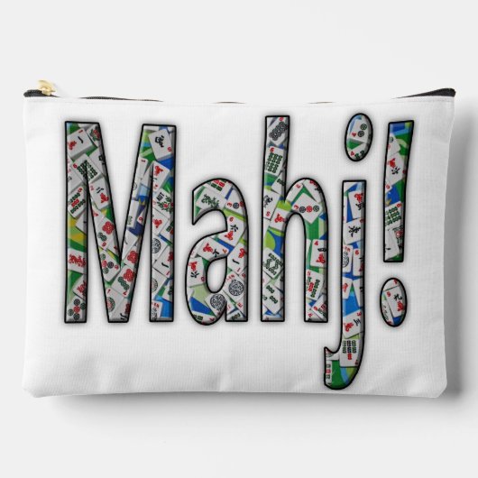 Mahjong Tegeltje Zak - Mahj! Etui (Voorkant)