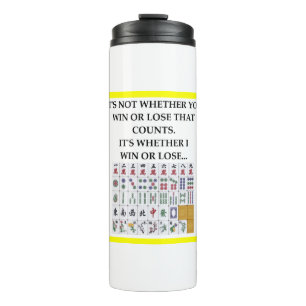 mahjong thermosbeker