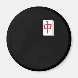 Mahjong Tile Gebaseerd Chinees gameplay Gamble Ch Magneet