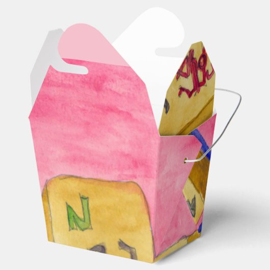 Mahjong Tiles Bedankdoosjes (Geopend)