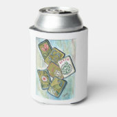 Mahjong Tiles Blikjeskoeler (Blikje Achterkant)