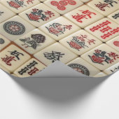 Mahjong tiles cadeaupapier (Hoek)