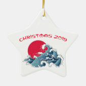 Mahjong tiles keramisch ornament (Achterkant)