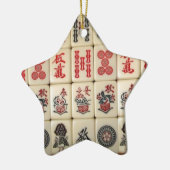 Mahjong tiles keramisch ornament (Links)