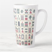 Mahjong Tiles Latte Mok (Rechts)