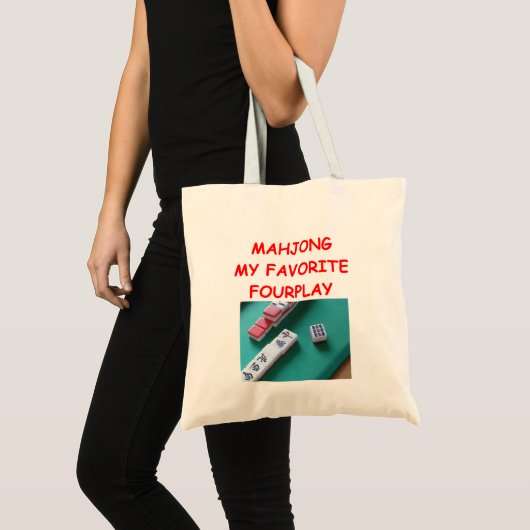 MAHJONG TOTE BAG (Voorkant (product))