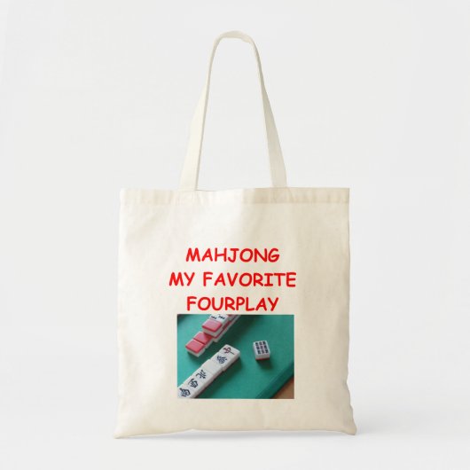 MAHJONG TOTE BAG (Voorkant)