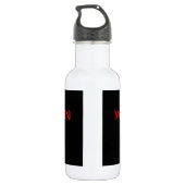 mahjong waterfles  (Achterkant)