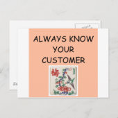 MAHJONG winnaar Briefkaart (Voorkant / Achterkant)