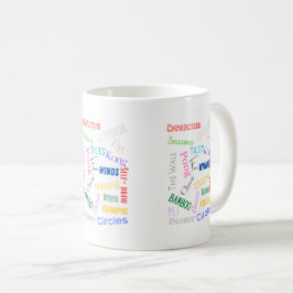 Mahjong Words Cup Koffiemok