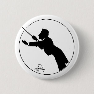 Mahler Conducting Ronde Button 5,7 Cm