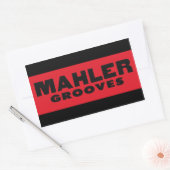 Mahler Grooves Sticker (Envelop)