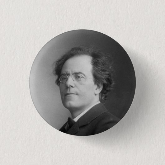 mahler ronde button 3,2 cm (Voorkant)