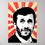 Mahmoud Ahmadinejad Poster (Voorkant)
