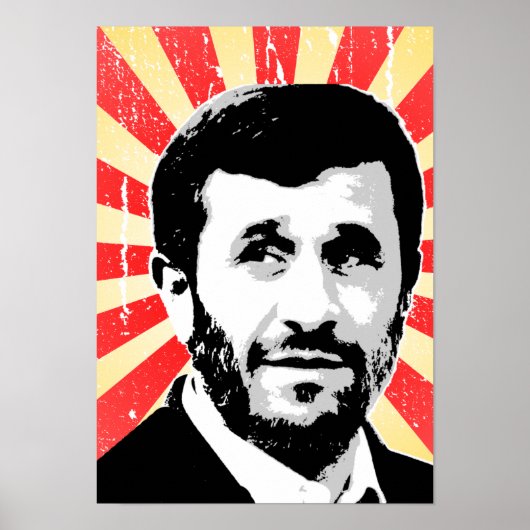 Mahmoud Ahmadinejad Poster (Voorkant)