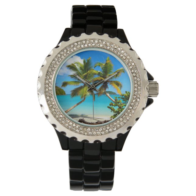 Maho Bay Beach Palm Trees - Montres St John (devant)