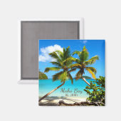 Maho Bay Beach St. John Magnet (Recto/Verso)