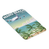 Maho Beach Saint Martin plane poster Magneet (Rechterzijde)