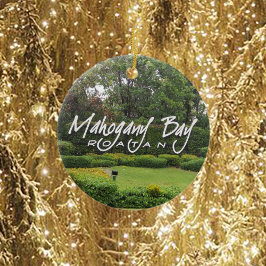 Mahogany Bay, Roatan, Honduras Keramisch Ornament