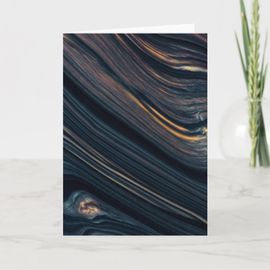 Mahogany Goldsheen Obsidiaan Kaart (Voorkant)