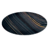 Mahogany Goldsheen Obsidian Snijplank (Hoek)
