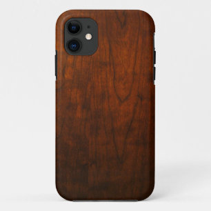 Mahogany Wood Texture iPhone 11 Hoesje