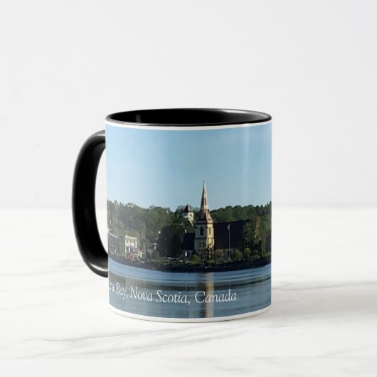 Mahone Bay, Nova Scotia, Canada Keepslag Mok (Voorkant links)