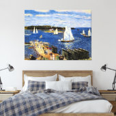 Mahone Bay van William Glackens Canvas Afdruk (Insitu (Slaapkamer))