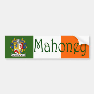 Mahoney Wapen Vlag Bumpersticker