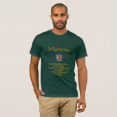 Mahony-wapen T-shirt (Voorkant volledig)