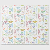 Mai, 13 Anniversaire Cadeau Papier (Plat)