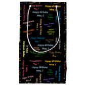 Mai, 1er Anniversaire Sac Cadeau (Devant)