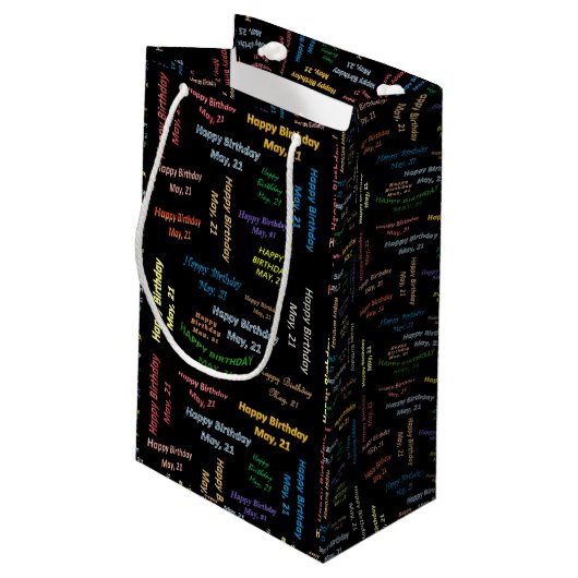 Mai, 21 Anniversaire Cadeau Sac (Dos Angle)