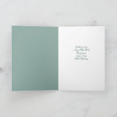 Mai carte d'anniversaire, Lily de la Vallée Fleur (Intérieur)