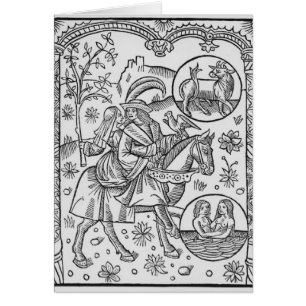 Mai, du "DES Bergers d'Almanach", 1491