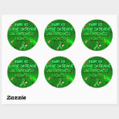 Mai est Lyme Maladie Sensibilisation Mois Stickers (Feuille)