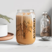 Mai Fleur de naissance Lily de la vallée avec le n