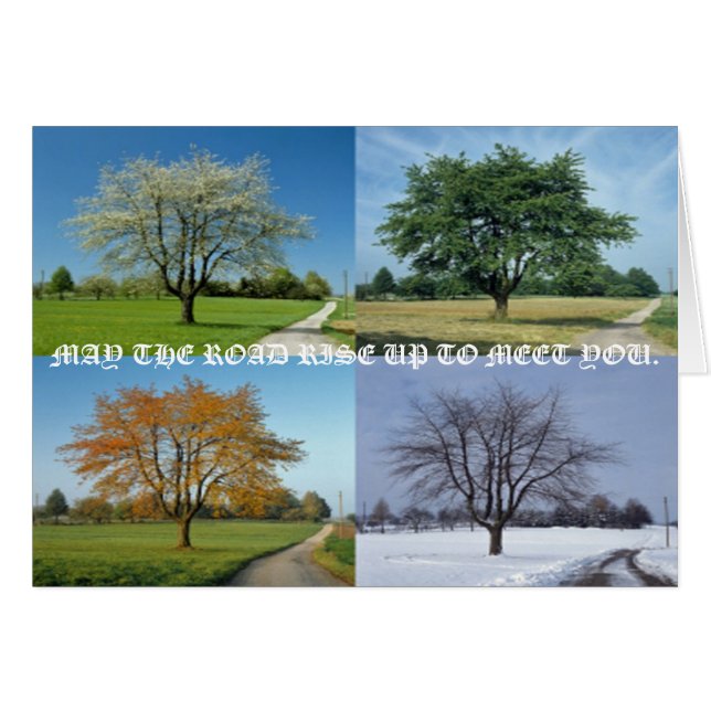 MAI LA ROUTE SE LÈVENT POUR VOUS RENCONTRER (Devant horizontal)