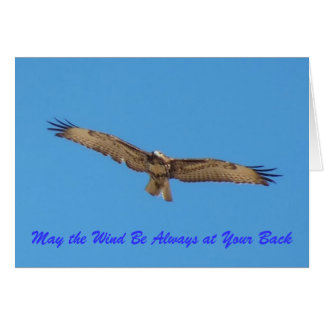 "Mai le vent soit toujours à votre arrière…."